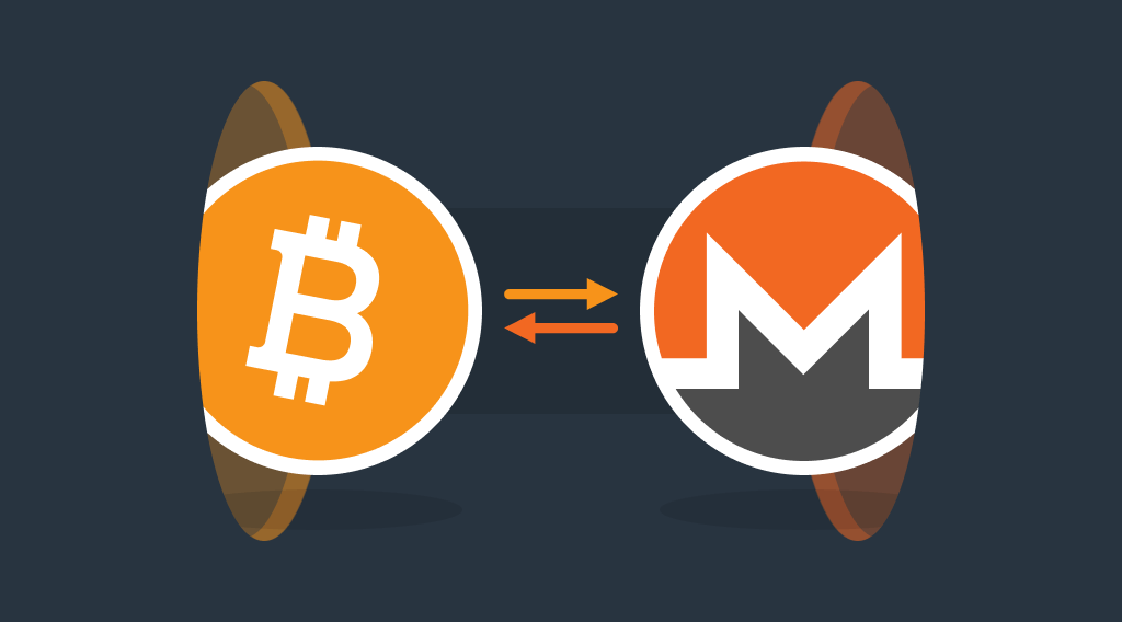 Comparison diagram showing Bitcoin transparent transaction flow versus Monero obfuscated transaction flow